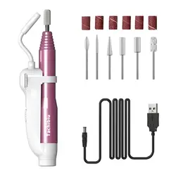 Electric USB Nail Drill Machine, Electrical Acrylic Nail File Nail Art Supplier for Acrylic, Gel Nails