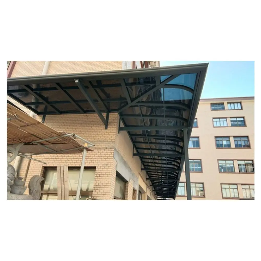 Sun Rain Shade Outdoor Awnings Patio Polycarbonate Roofs Garden Cover Aluminum Roof Awning Terrace Canopy