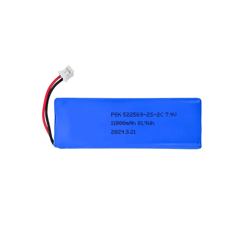 PEK Portable Audio Player Mini Refrigerator Wireless Keyboard RC Cars 522569-2S-2C1000mAh7.4VHigh Energy Conversion Efficiency