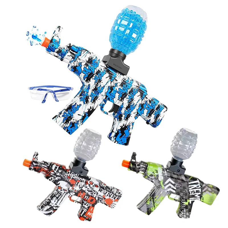2022 Toy Airsoft Splat gel Ball Gun Blaster Pistol Electric Rifle Outdoor Toy AK47 MP5 M416 Water Bead Splat Gun for boys kids