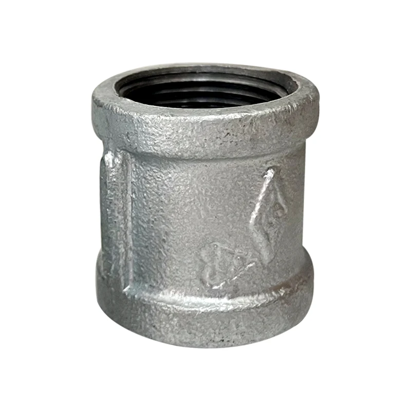Galvanized plumbing fittings tee elbow 4 points 6 points 1 inch
