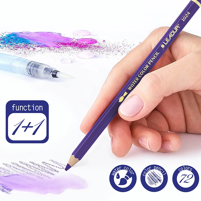 Wholesale New arrival Professional Watercolor Drawing Pencils Water Colour Pencil Set Drawing sketch watercolor pencil set