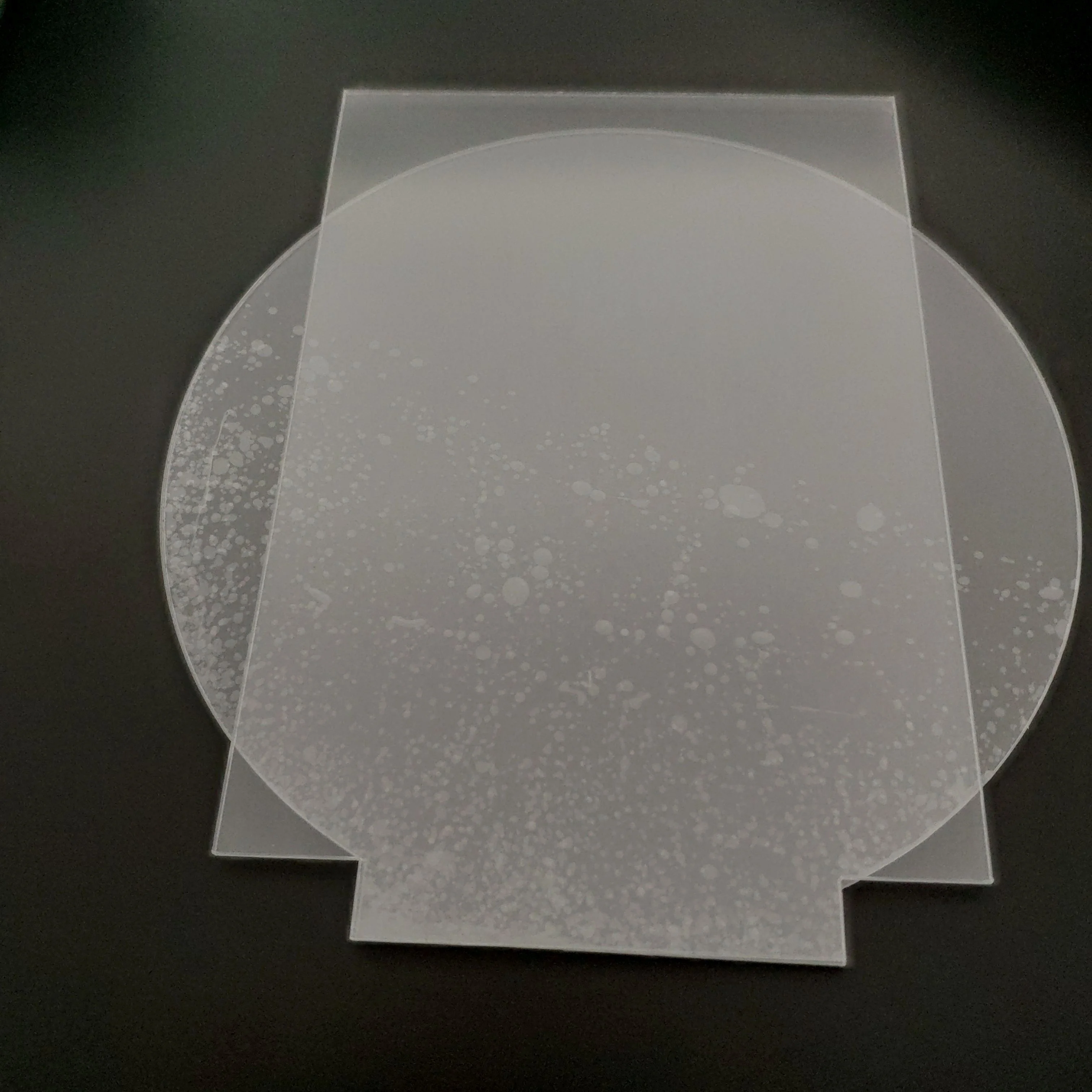 1.8mm 2.0mm Laser cutting acrylic custom size and shapes