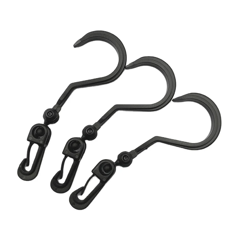 Plastic Spring Buckle Double Hook Multifunctional Hook Rotary Connecting Hook