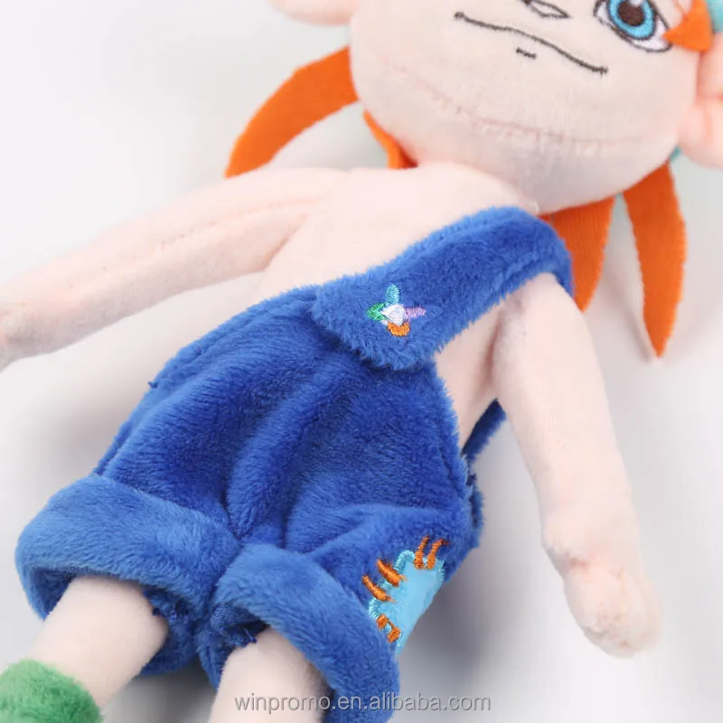 Custom Cute Elf Design Cartoon Character Plush Stuffed Doll Toys Lovely Holiday Gifts For Kids Promotional Products
