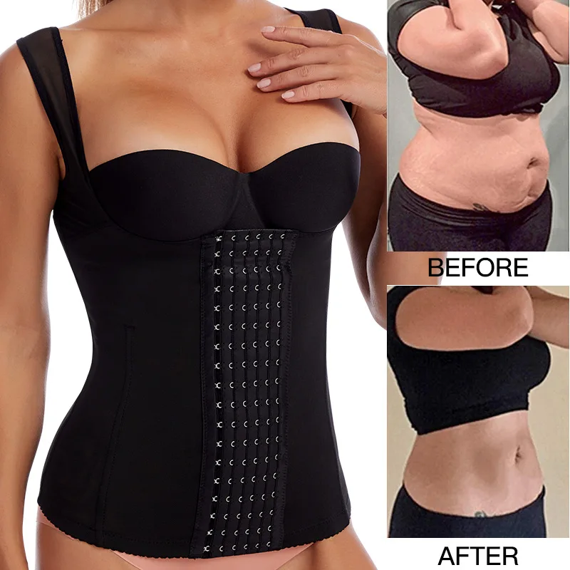 Shape U Unique Sexy Corset Body Charming Women Slim Belt Gathered Supporting Breast With Flat Stomach Waist Vest Underwear