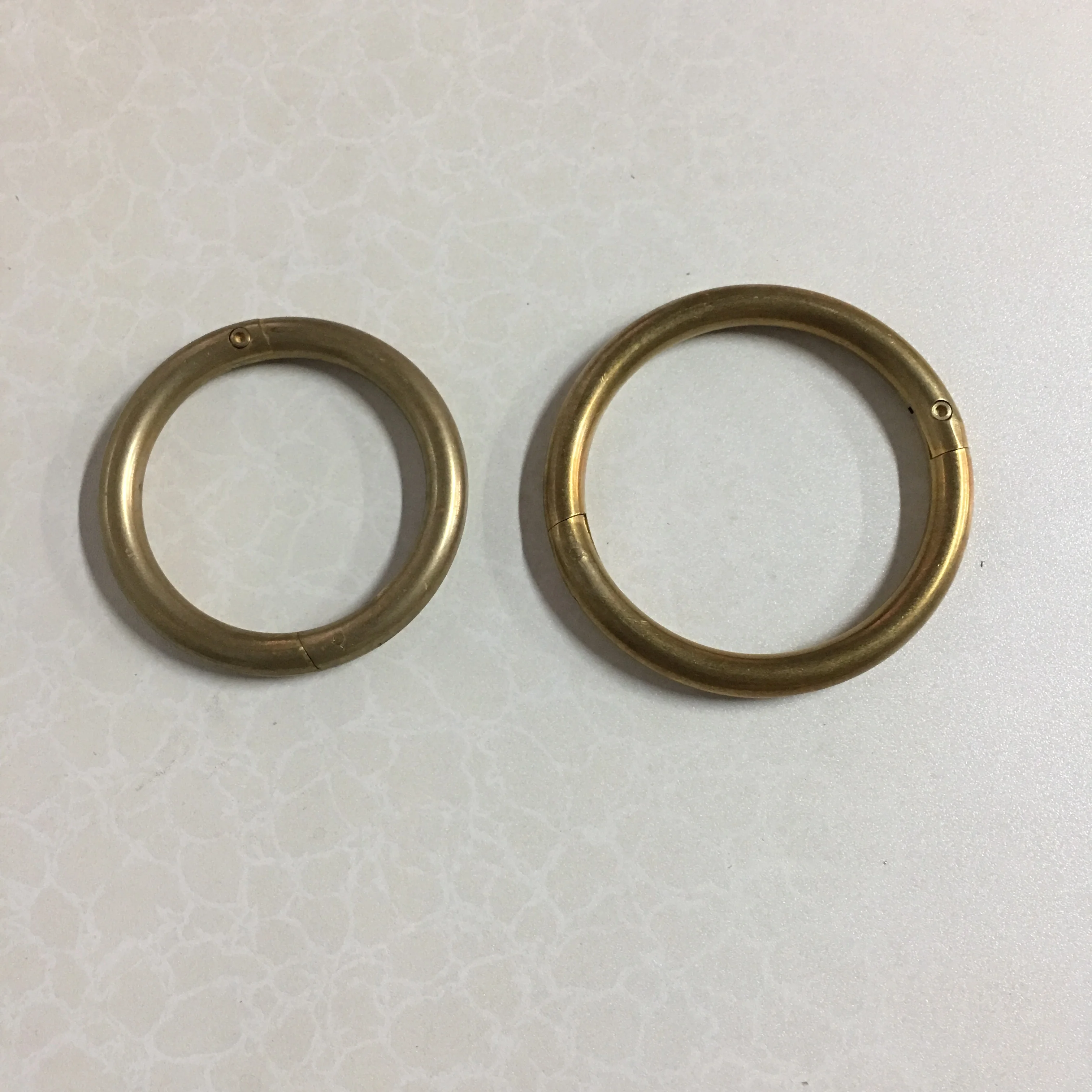diameter 8 cm pure brass cattle nose ring