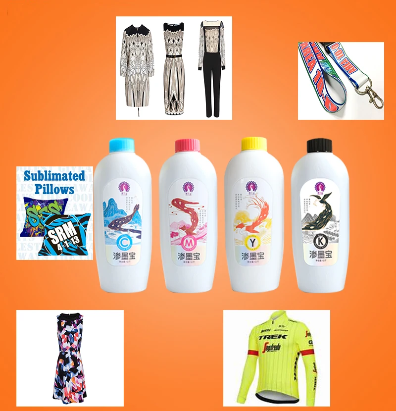 
large format digital printer penetration sublimation inks instead of directly printing 