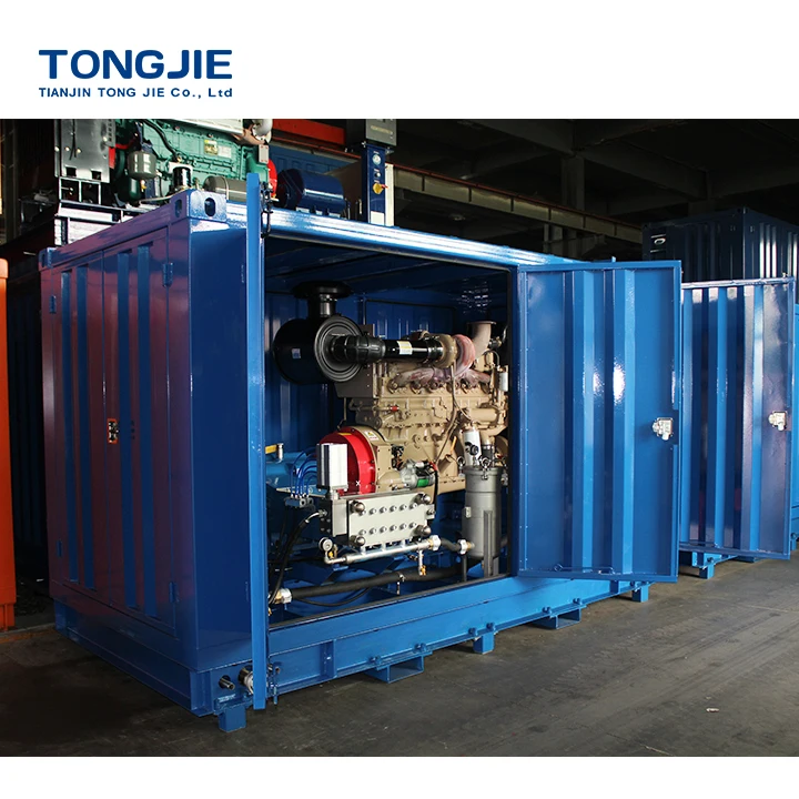 Factory supply high pressure water jet blasting system for metallurgy descaling Cold phosphorus removal