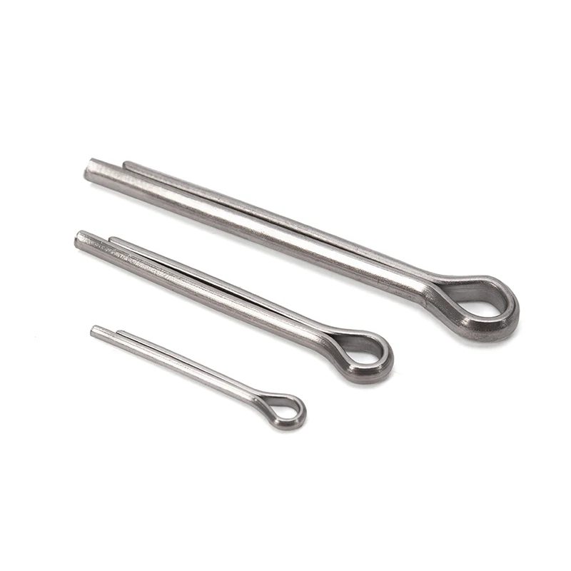 Wholesale Diameter 1.5-10mm 304 Stainless Steel GB91 Cotter Supporting Pin Split Pins