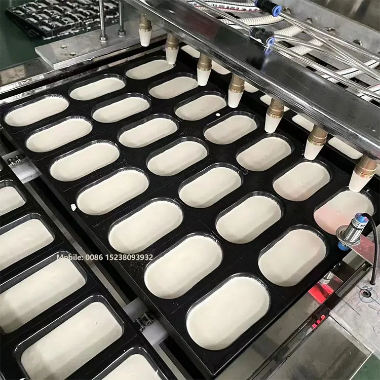 Moxin Madeleine cake shaping Food Cake Equipment Sweet Cakes Making Machine For Small Factory