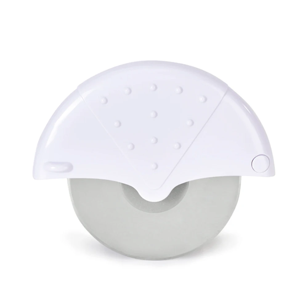 Custom plastic stainless steel blade rolling pizza slicer cutter wheel