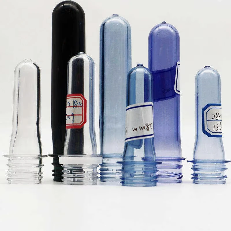 Custom small volume preform 28mm 30mm 38mm 46mm 48mm plastic transparent PET Preform 30/25 To Make Plastic Water Bottles