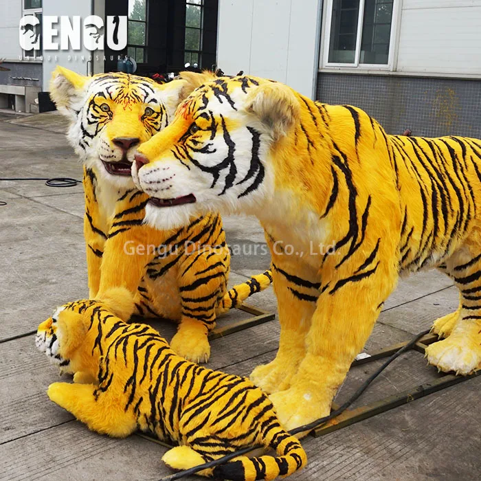 Garden Tiger Statue Animatronic Tiger For Sale