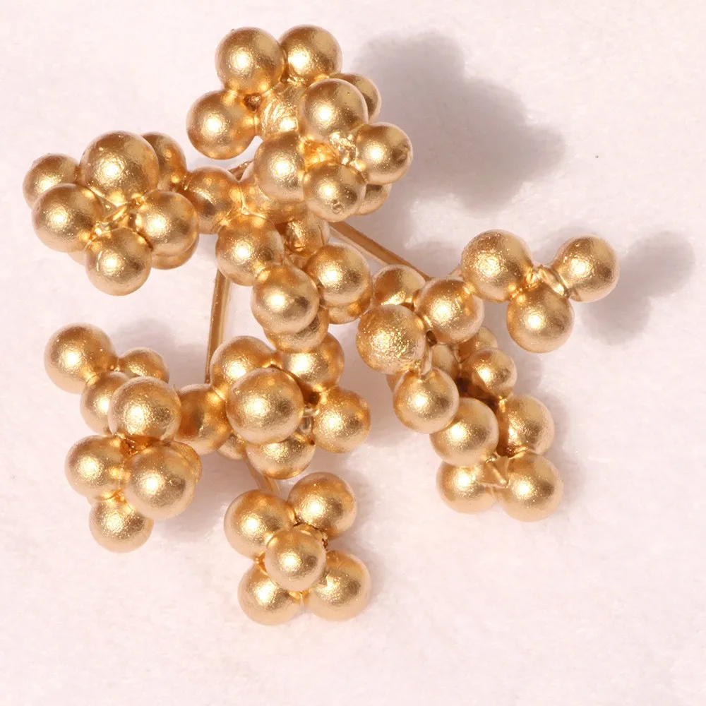 Artificial Golden Berry Picks Stems 3 Forks Christmas Berry Branches Floral  for Christmas Tree DIY Craft Wedding Home Decor