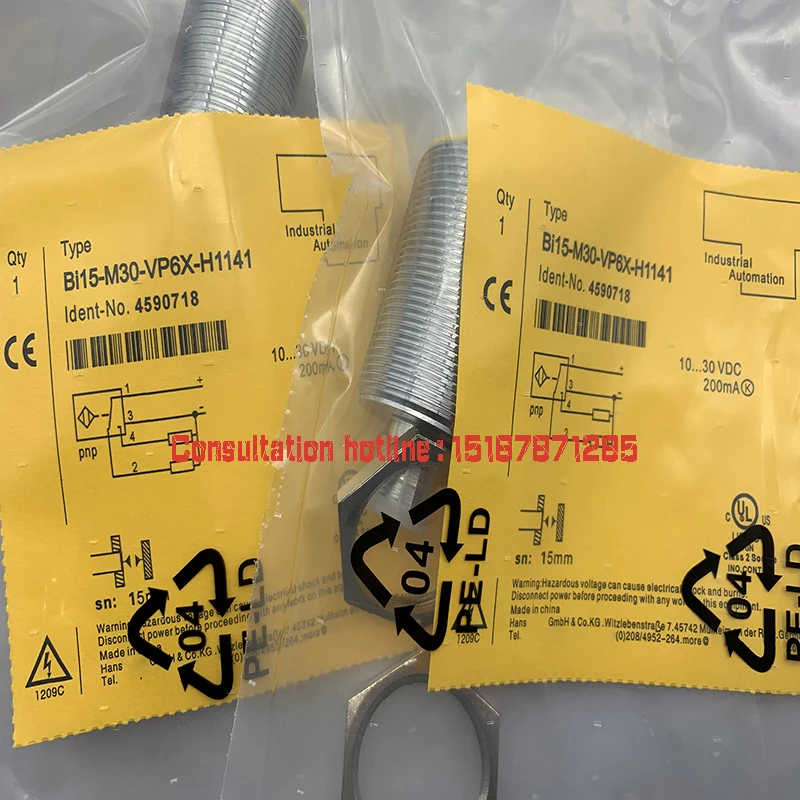 all-new inductive proximity switch BI15-M30-VP6X-H1141 BI15-M30-VN6X-H1141 Quality assurance of proximity switch