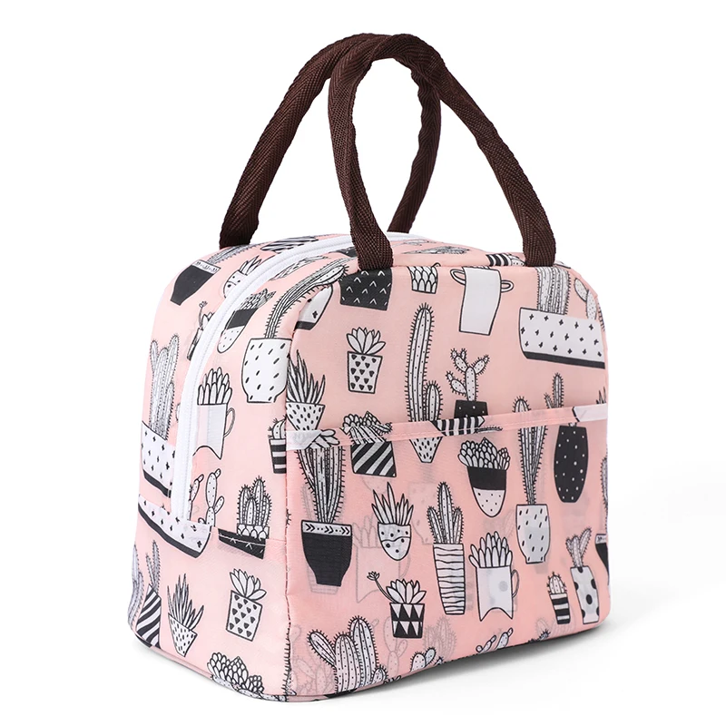 Thermal Small Portable Insulated Cooler Lunch Picnic Storage Bag Carry Tote Box