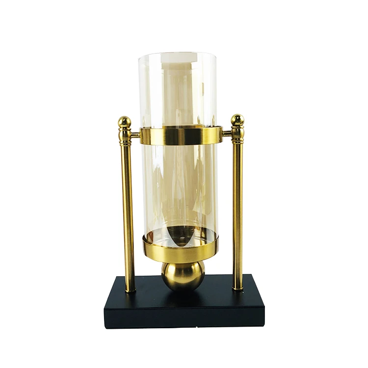 Customized exquisite design light luxury style glass vase wholesale suitable for interior decoration