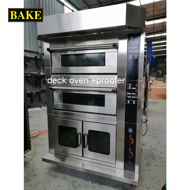 3 deck 9 trays deck oven bread cake pastry pizza gas baking oven