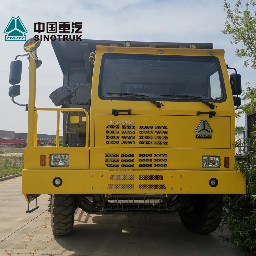 SINOTRUK Howo Series Mining King 371hp 420hp Low Price Off Road Mining Dump Truck 70T Payload Chinese Truck  For Sale