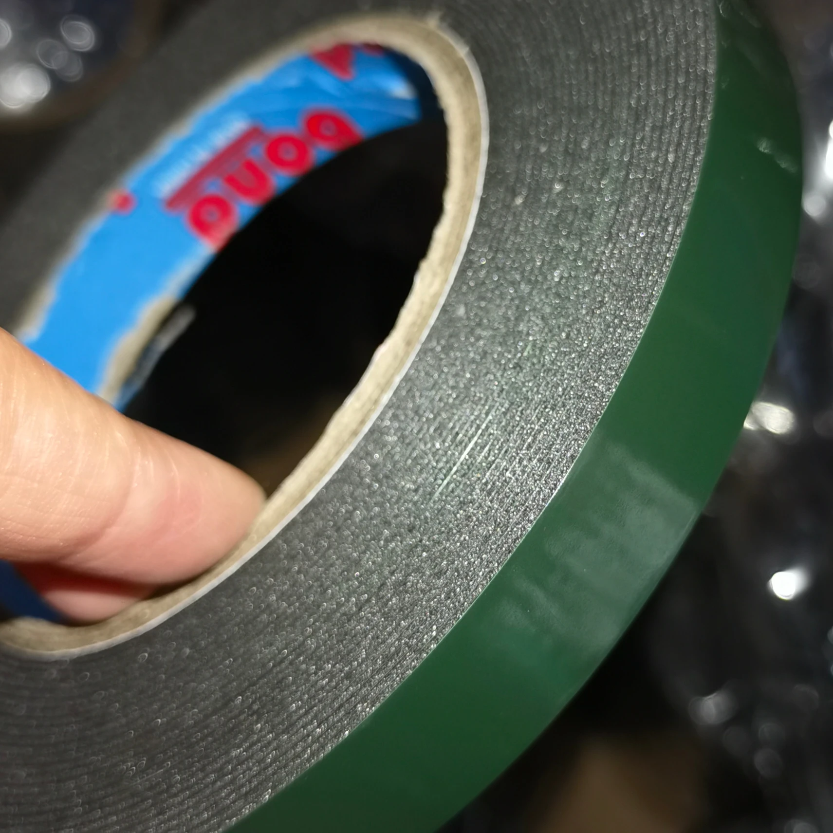 Double Sided PE Rubber Bag Sealing Pressure Sensitive double sided foam tape