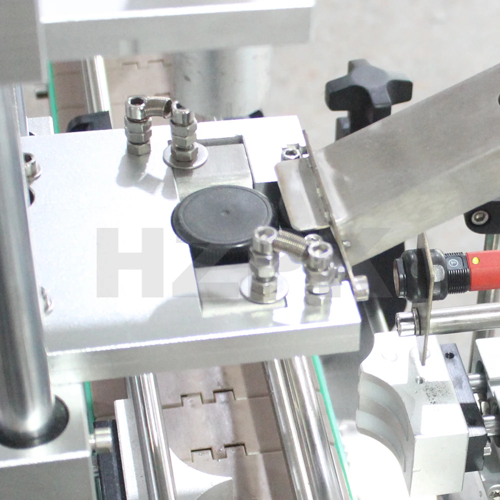 HZPK Automatic Customized Linear ropp Duckbill Screw Capping Machine For Bottle cap