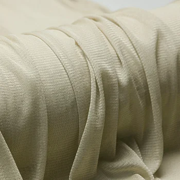 Mesh Gauze 100 Silk Fabric for Pure Silk Fabric  Pink Dress Soft  Costume wedding dressing colorful