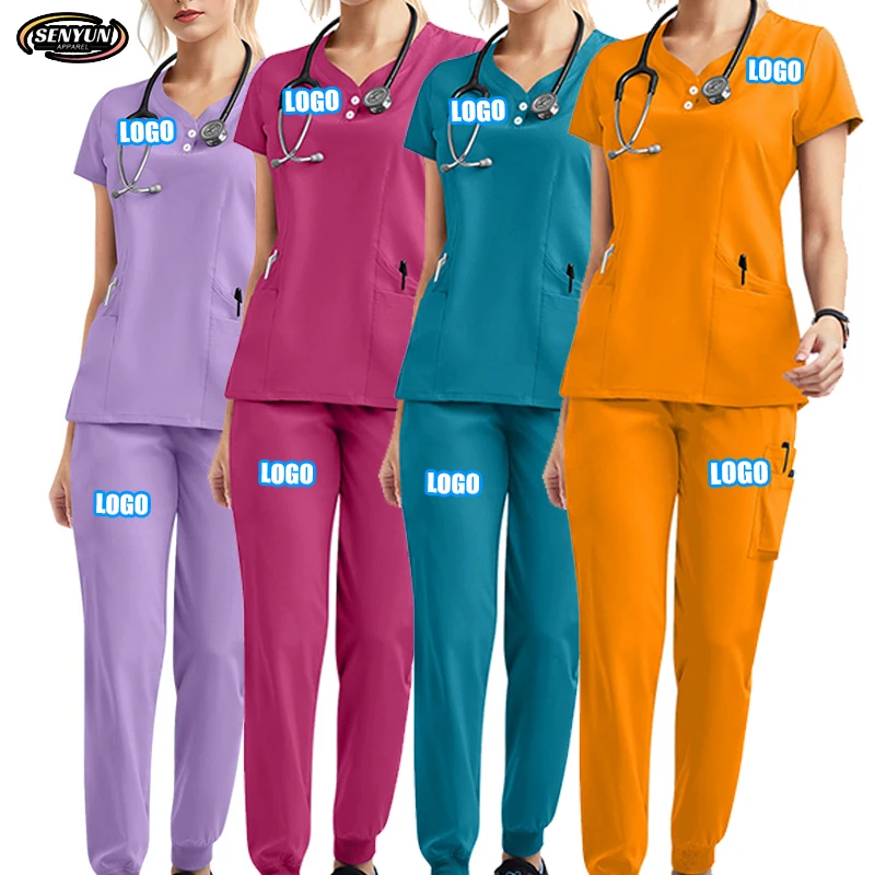 2024 новая спа-одежда для ухода за больными 2 шт.