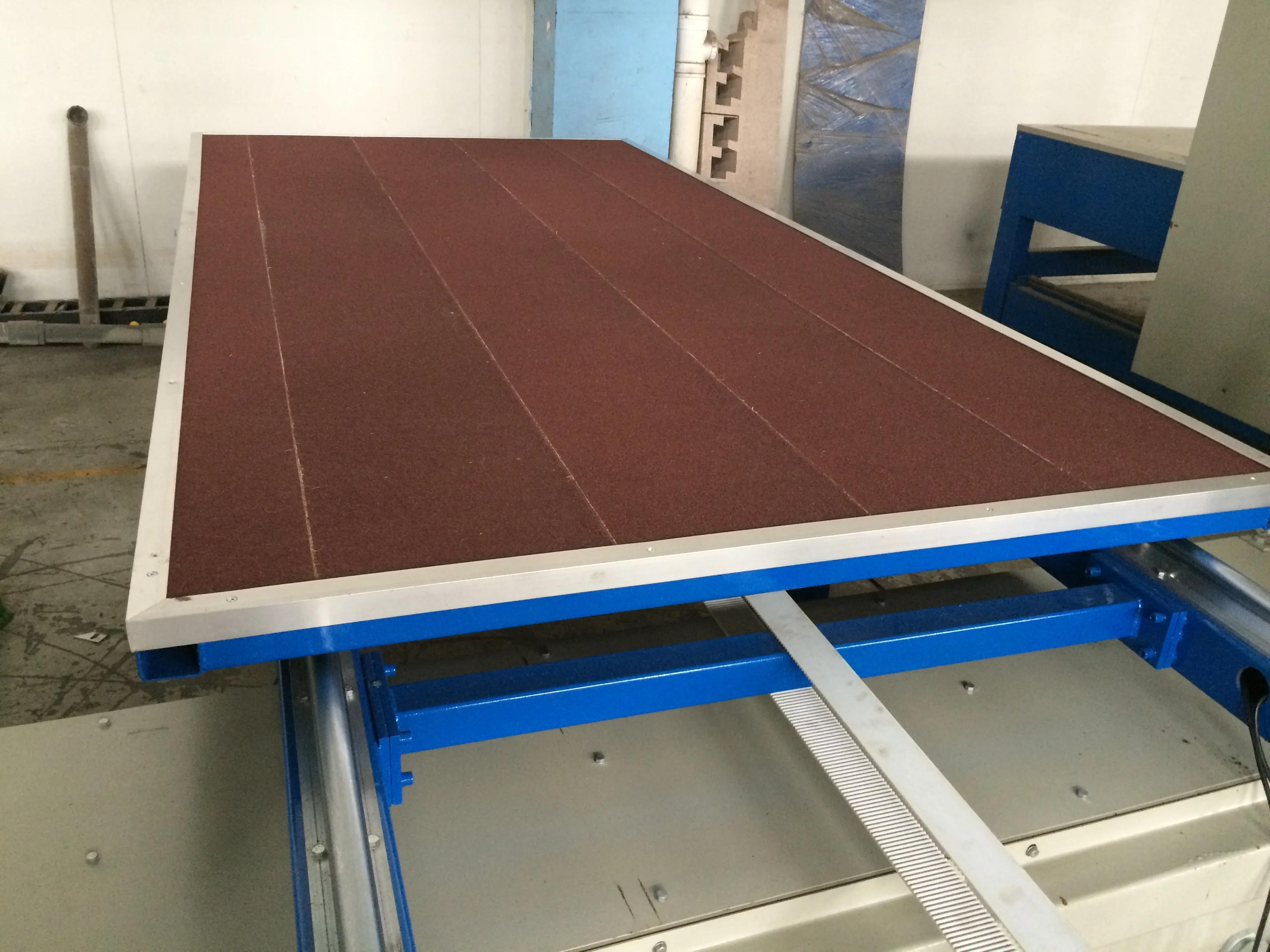 Horizontal puf sponge cutting machine eva foam cutter