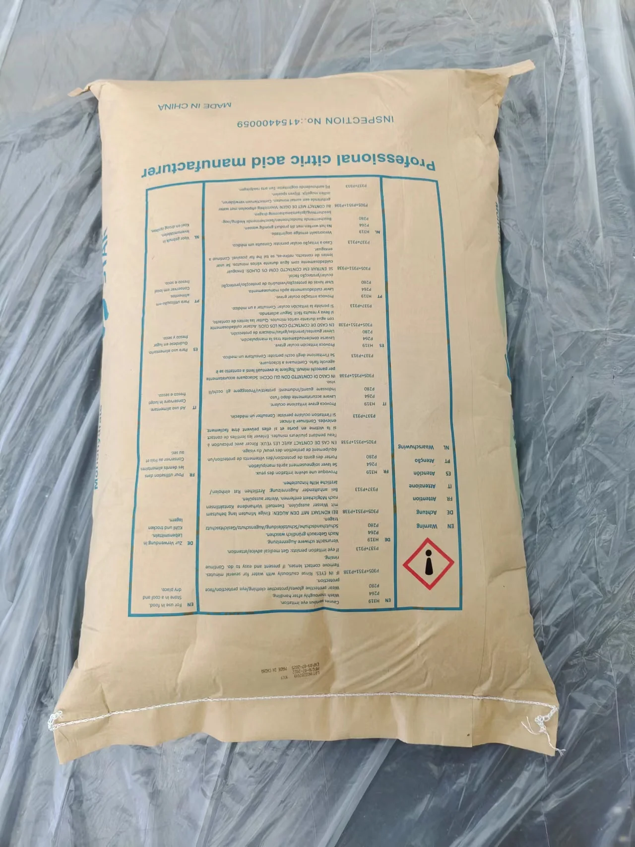 TTCA/Ensign Wholesale citric acid monohydrate anhydrous 8-40 30-100 mesh powder