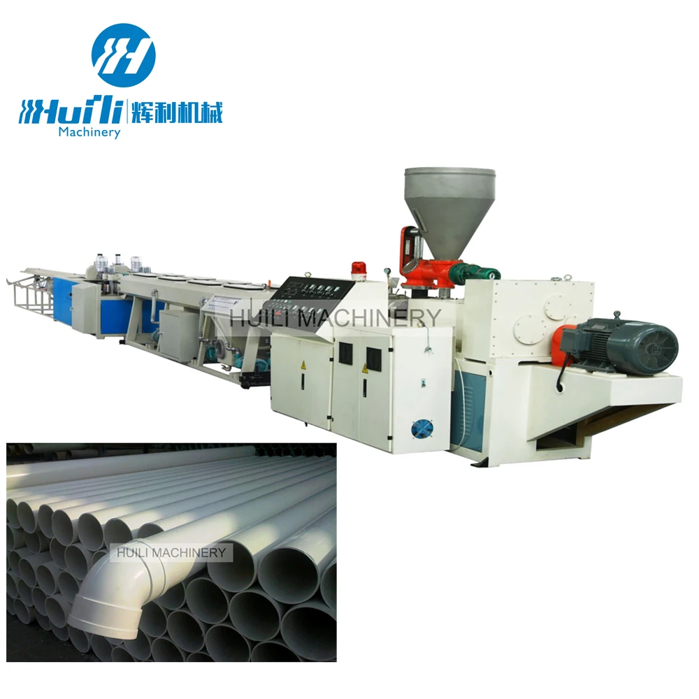 Plastic PVC Pipe Making Extrusion Machine Manufacturer Plant