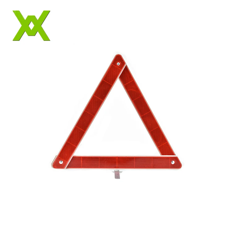 customized car triangle warning sign reflective warning triangle