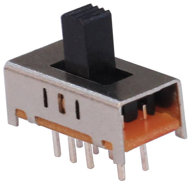 Прямая поставка с завода, переключатель слайдов DP3T 2p3t, вертикальный микро-переключатель, вертикальный слайд-переключатель dip-типа, 3 положения