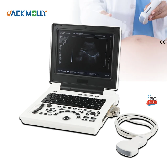 JM-806H laptop ultrasonic machine cheap BW ultrasonic scanner with battery