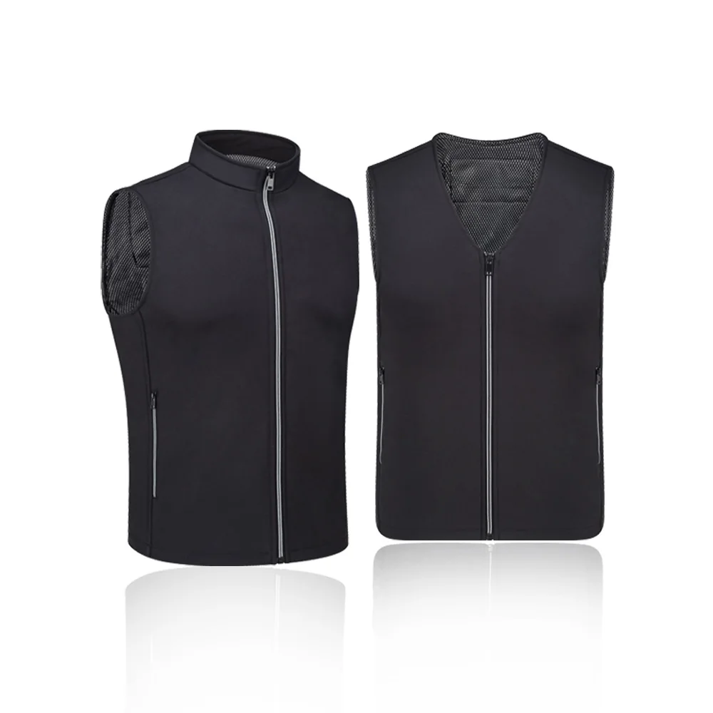 New Product Winter rechargeable adjustable battery electric heated Vest Men Women Outdoor warming jacket with heating unisex