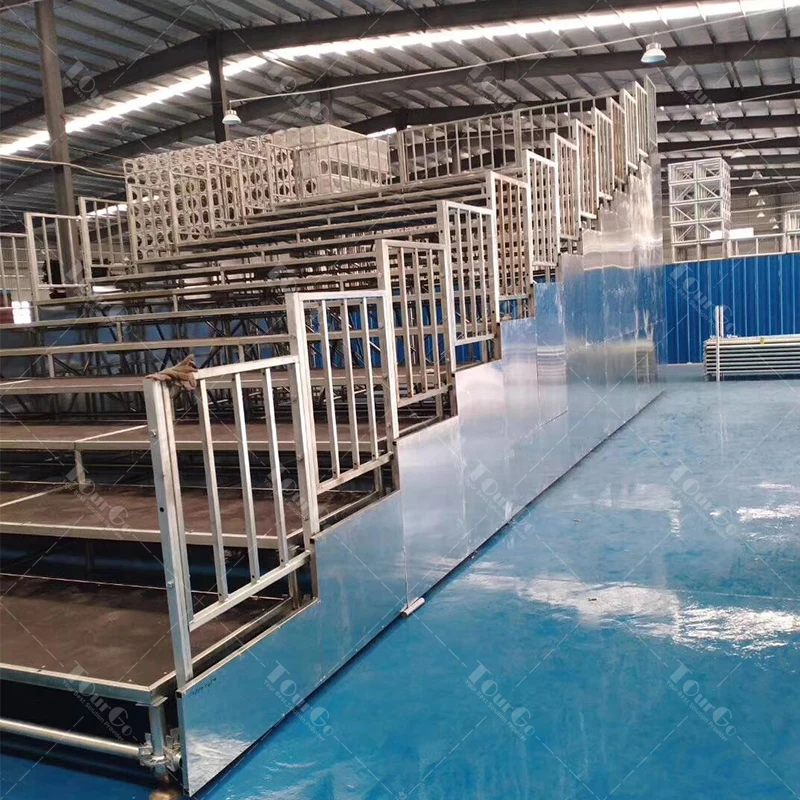 На открытом воздухе мероприятие концертный слой сценическая платформа