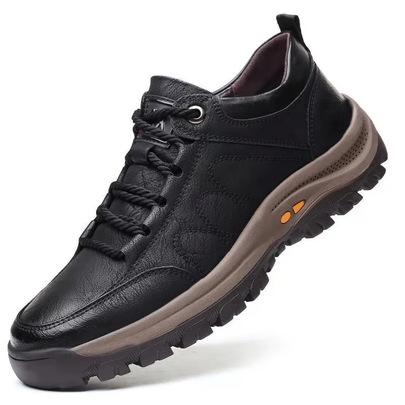 
New trend fashion trekking winter high ankle cheap mountain waterproof sport work safety outdoor shoes men hiking shoes 