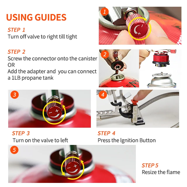 Bulin S05-a New Trend Product Foldable Camp Stove Simple Operation Mini Portable Camping Gas Stove