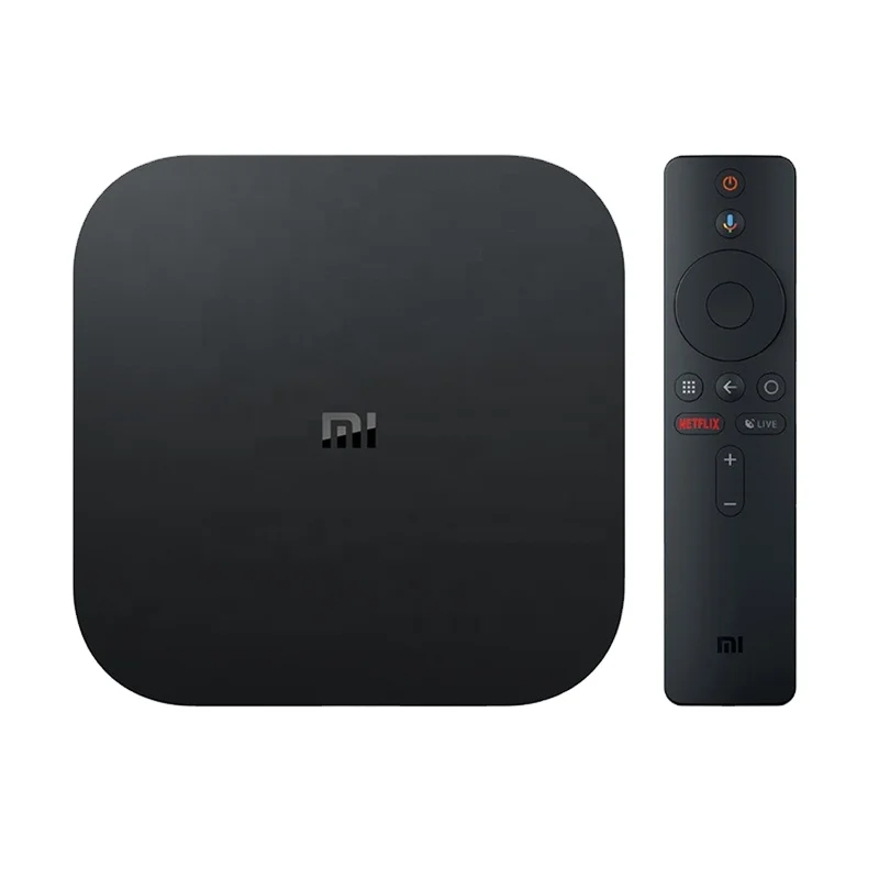  ТВ-приставка Xiaomi Mi TV Box S 4K HDR Smart Android глобальная версия потоковый медиаплеер и пульт дистанционного управления Google Assistant