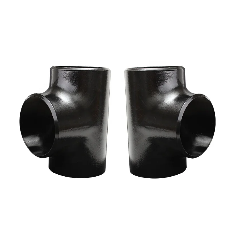 butt weld tee elbow tee reducer pipe fitting tube medium pipe fitting tee