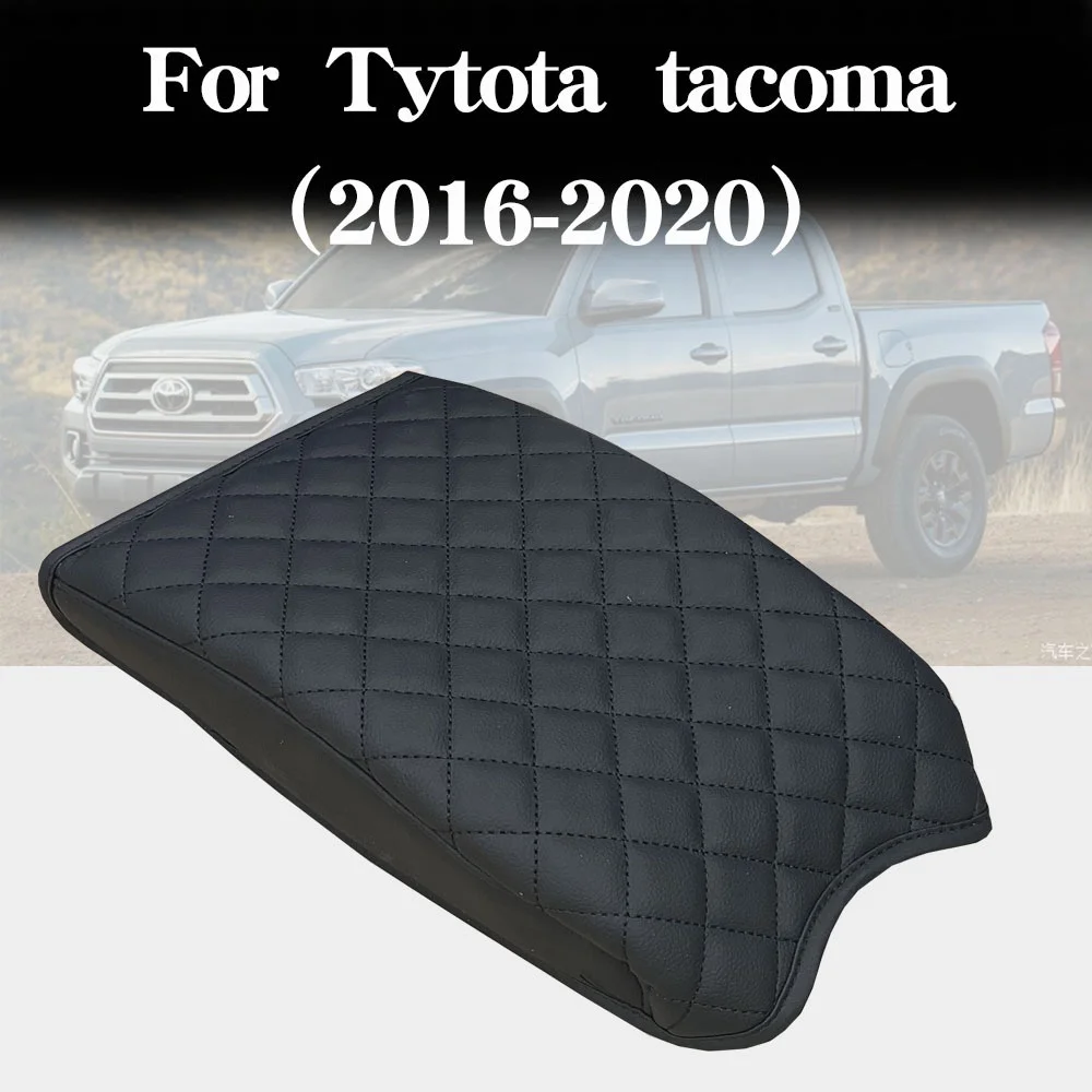 Car Central Armrest Box Soft Cover Center Console Cushion Protection Arm Rest Pads For 2016-2020 Toyota Tacoma