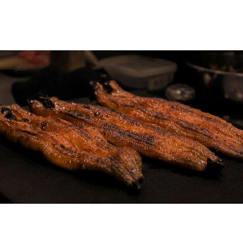 China halal grilled unagi kabayaki frozen seafood wholesalers fish meat eel
