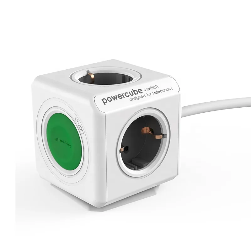Powercube Switch  extension  desktop outlets with switch on off switch socket