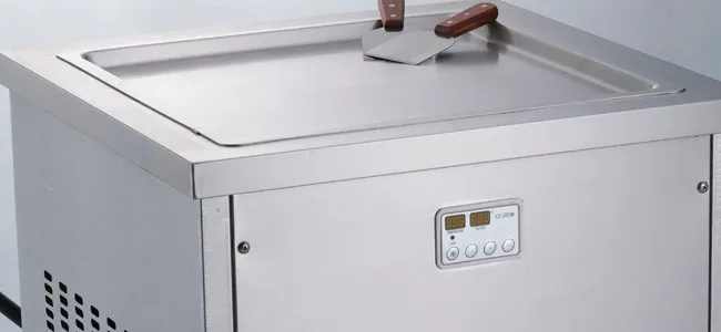 Mini Desktop Fried Ice Cream Machine For Fried Ice Cream Fried Ice Cream Roll Machine For Sale