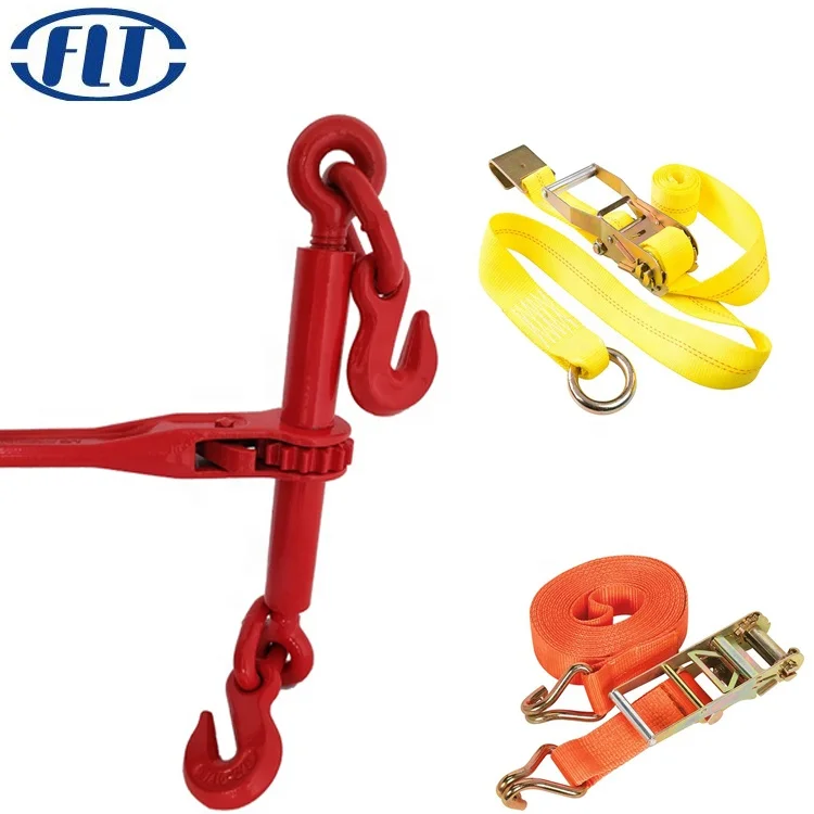 FLT High Quality Red Lashing Chain Tension Lever Load Binder