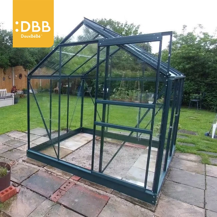 Custom China Wholesale Glass for Greenhouses Panels Aluminum Glass Greenhouse