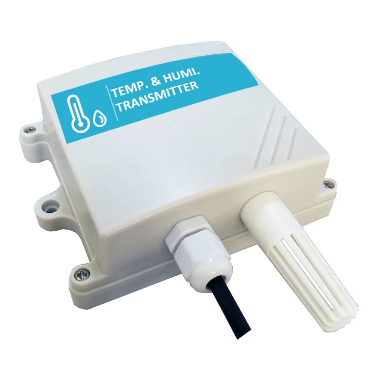 Настенный Зонд из ПВХ и ПЭ RS485/4-20mA/0-5V/0-10V датчик температуры и влажности аналоговый 4-20ma передатчик