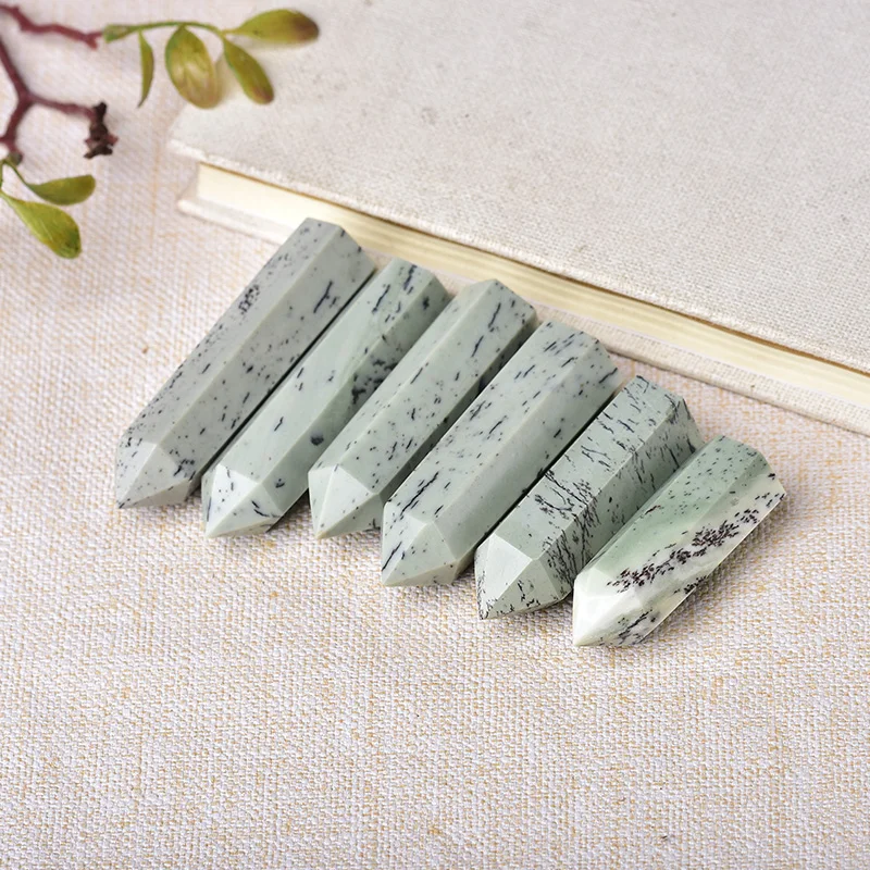 Wholesale Bulk Spot Natural Crystal Point Brews Jade Polished Healing Stones Reiki Pyramid Of Stone
