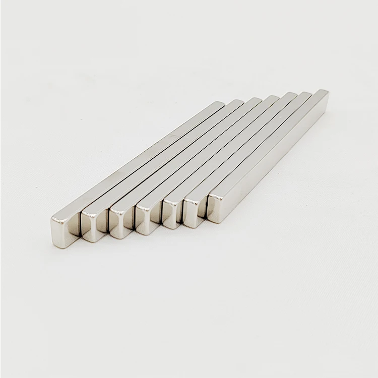 China Ningbo manufacturer strong long magnetic bar block strip strong magnet n52