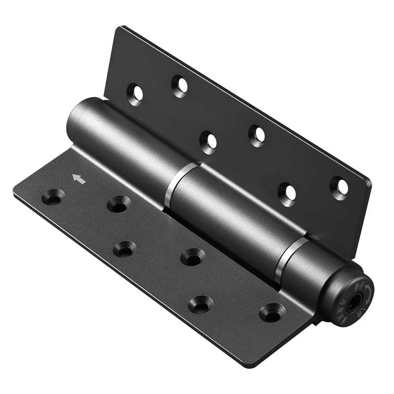 Heavy-Duty 6-Inch Automatic Soft-Close Hydraulic E-Type Buffer Door Hinges Soft Spring Hydraulics for Wooden Door